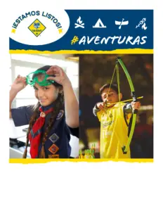 Cub Scouts promo archery flyer