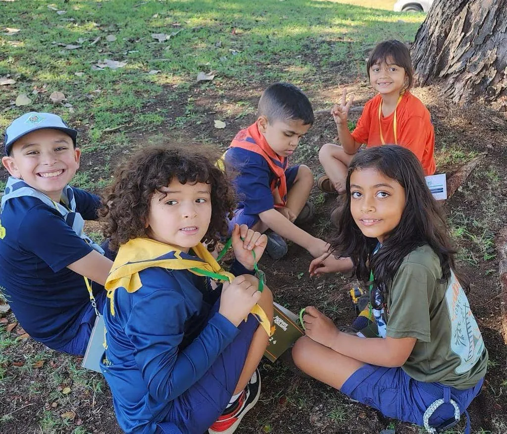 Scout group in Puerto Rico